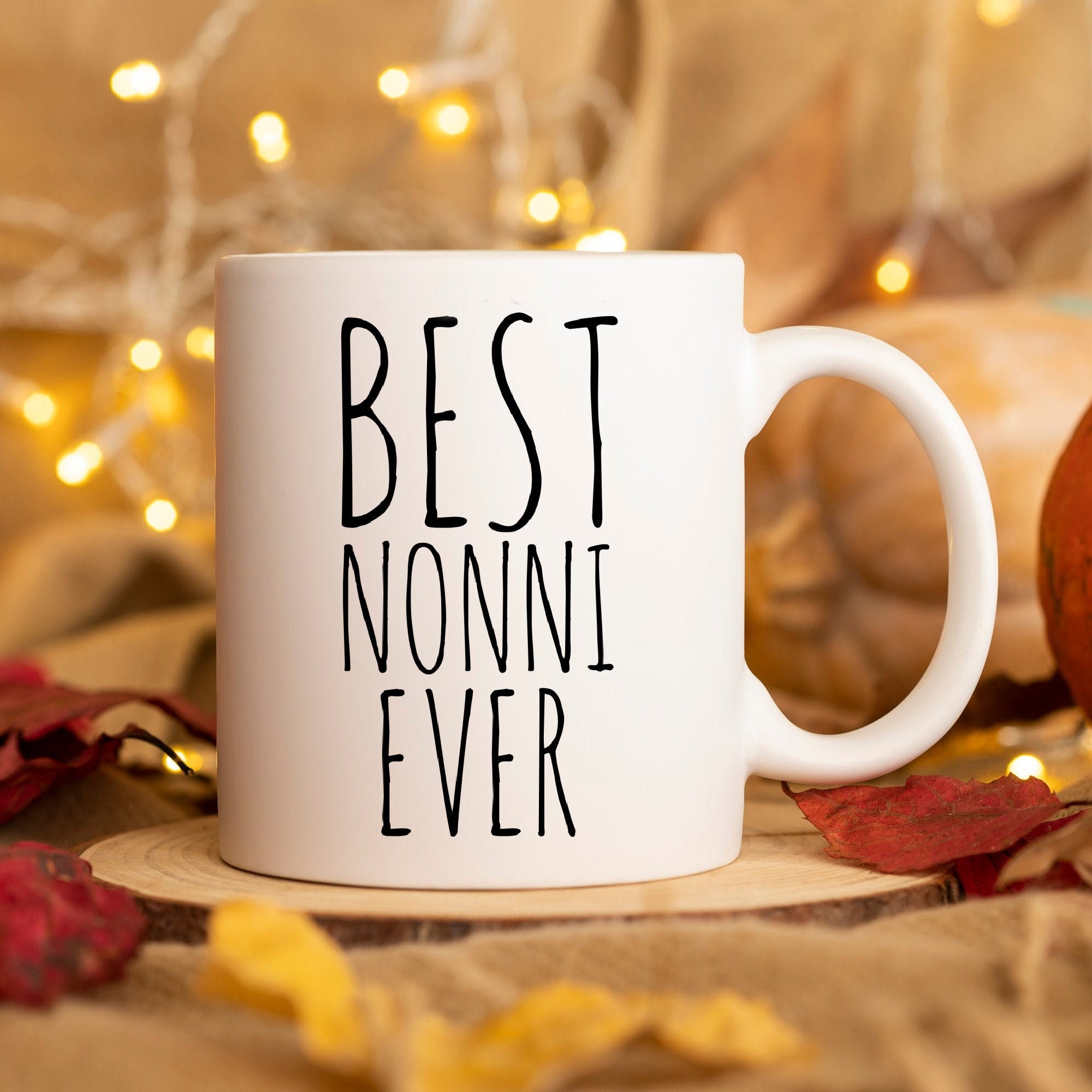 Best Nonni Ever Mug Grandma Gift Nicknames for Grandma Italian Grandma Mug From Grandchild  Gift for Grandmother Pregnancy Announcement