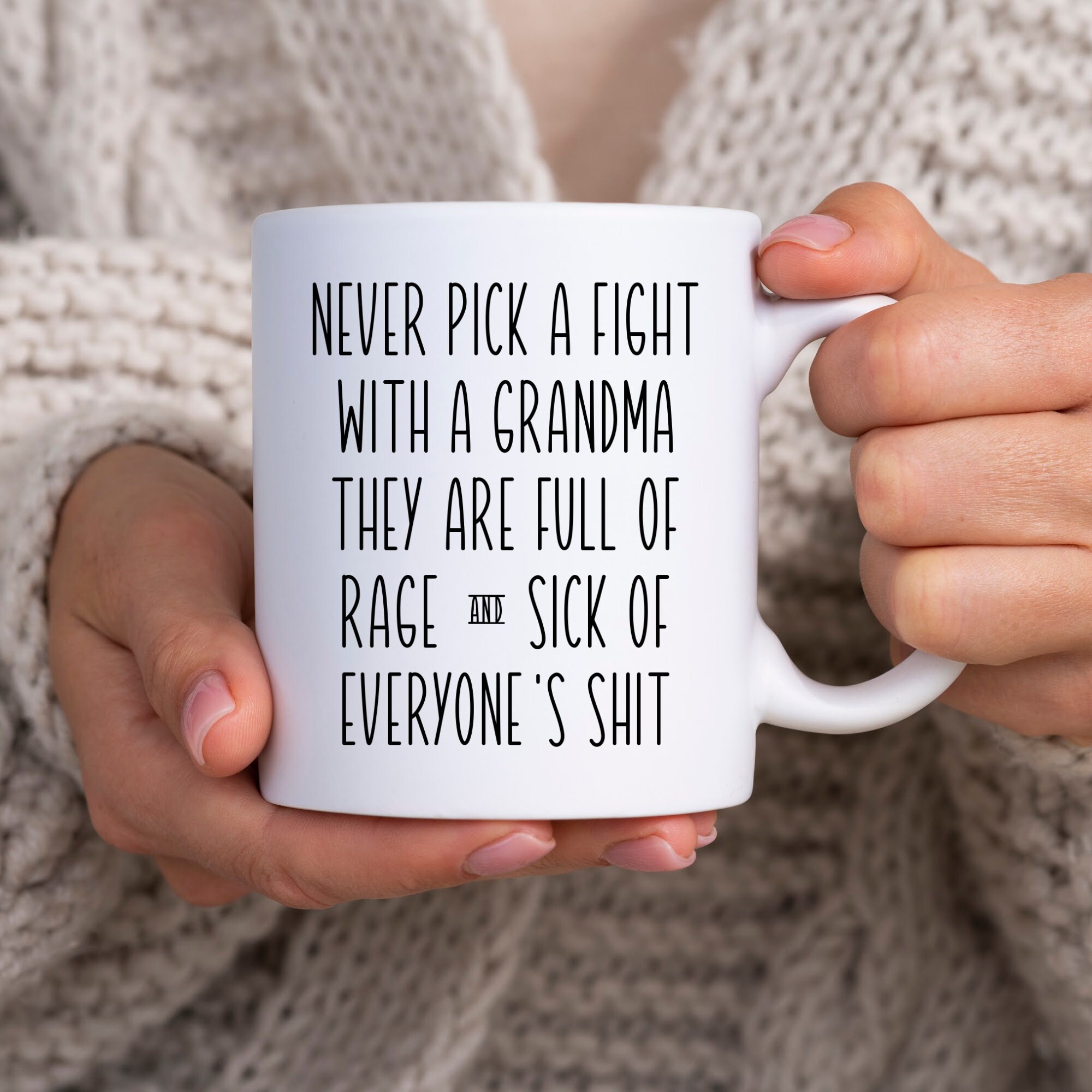 Grandma Mug for Mother’s Day, Funny Grandma Mug, Grandma Gag Gifts, Grandma Birthday Gift, Gift for Grandma, Grandma Birthday