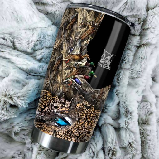 Duck Hunting Stainless Steel Tumbler, Gift For Husband, Good Mother Day Gifts, Birthday Gift, Gift For Boyfriend, Gift For Brother