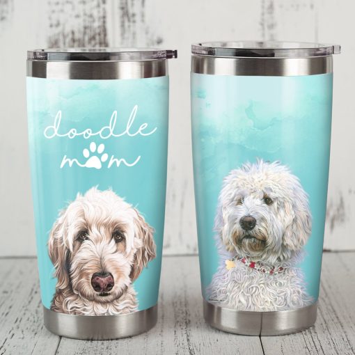 Labradoodle Dog Steel Tumbler, Gift Ideas For Dad, Moms Mother Day Gifts, Best Gifts For Dad, New Dad Gifts, Gift For Best Friend, Gifts For New Moms