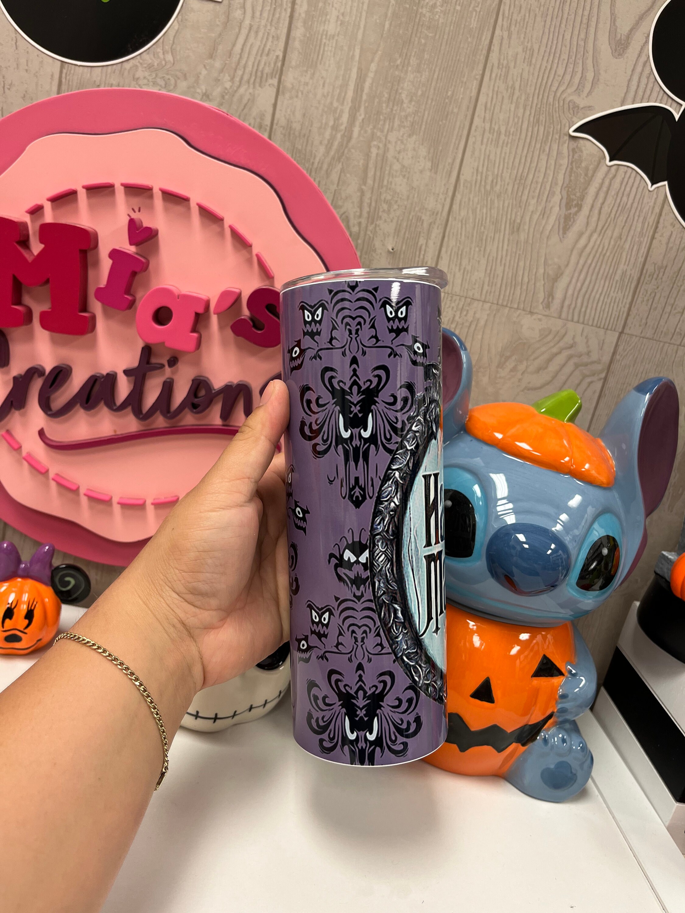 Haunted Mansion custom tumbler, Haunted Mansion custom tumbler