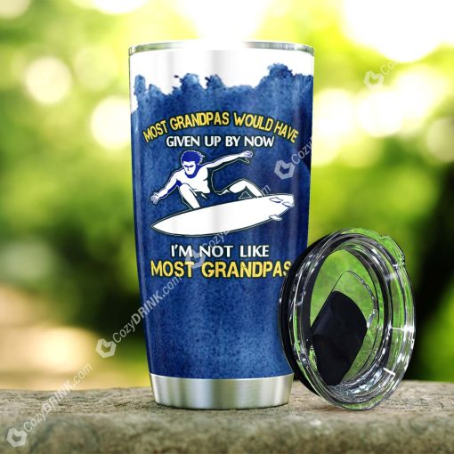 Not Like Most Grandpa Stainless Steel Tumbler