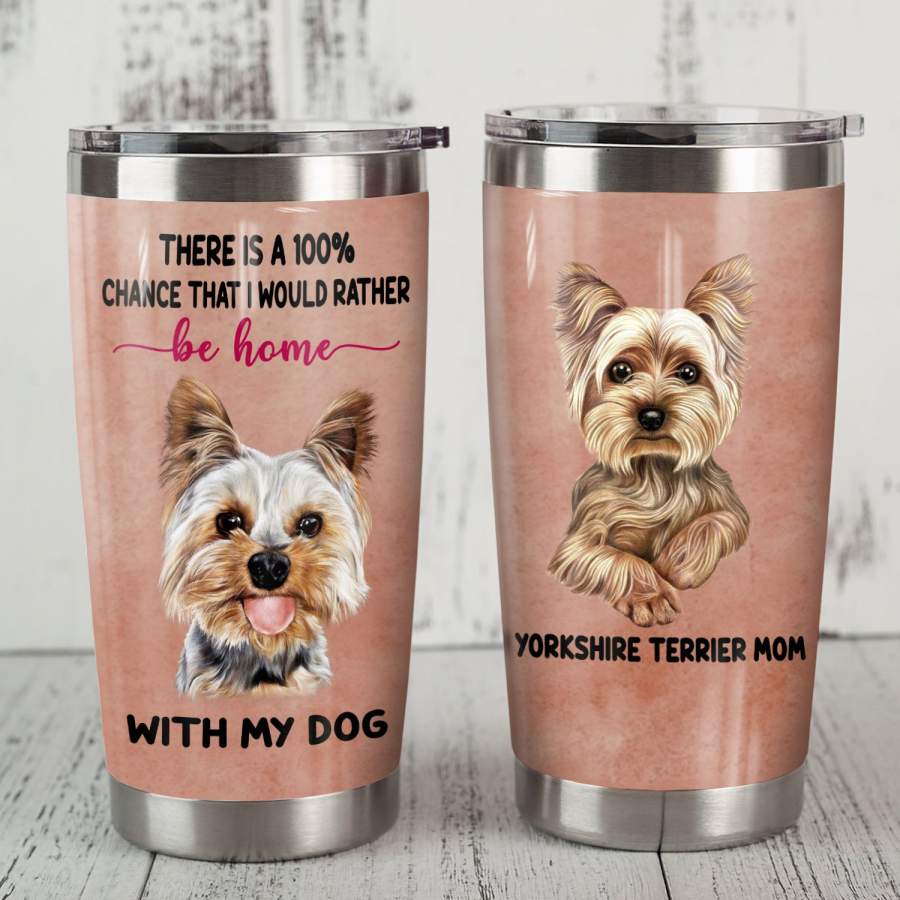 Yorkshire Terrier Dog Steel Tumbler MR1103 71O56