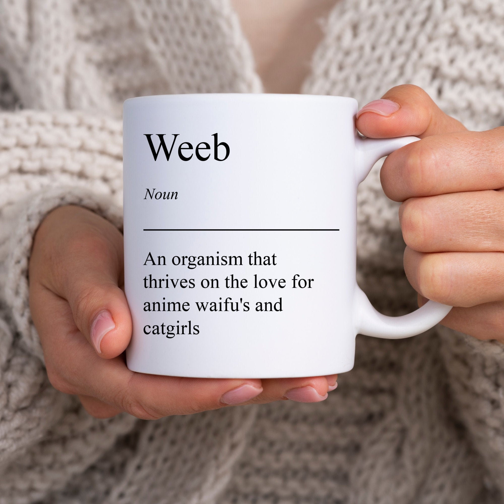 Weeb Gift Weeb Definition Mug Anime Lover Gift Anime Gifts Animation Presents Funny Manga Gifts Anime Theme Anime Fan Mug