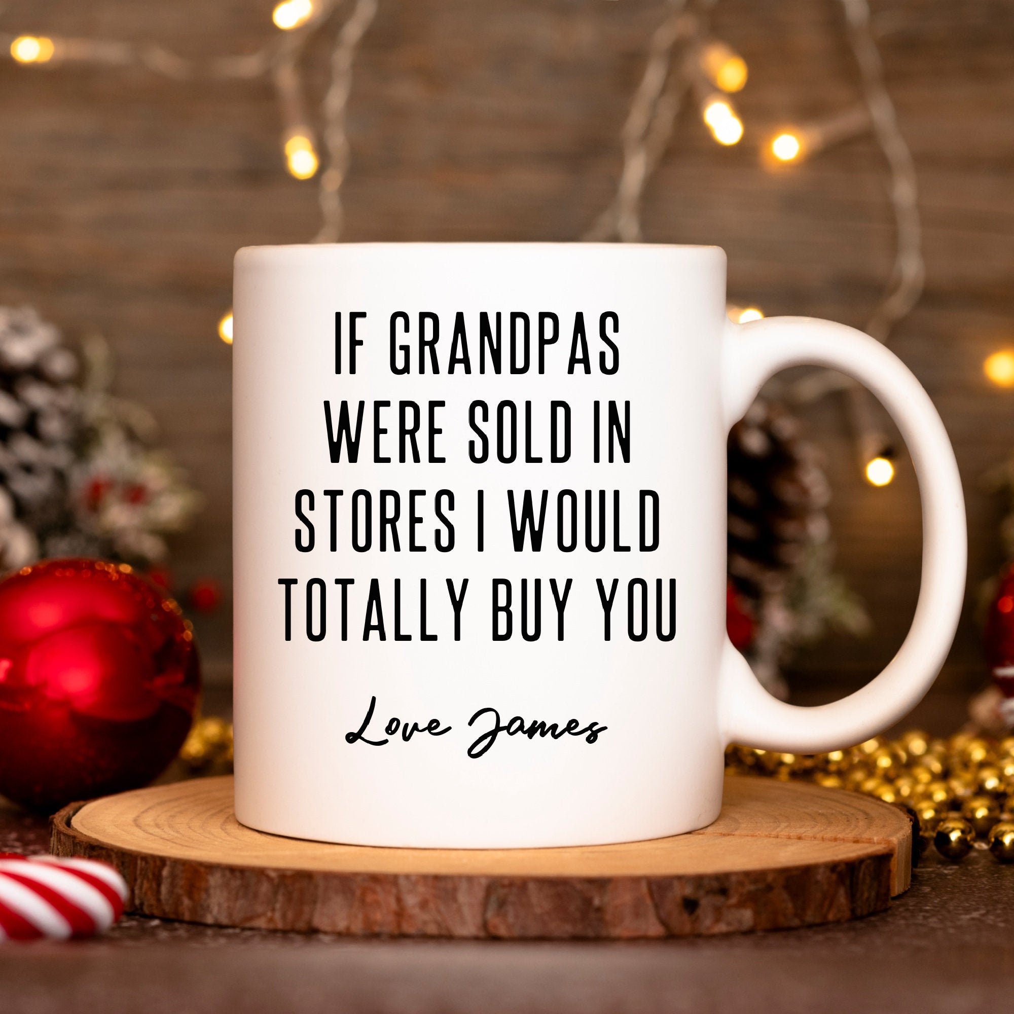 Funny Grandpa Mug Grandpa Birthday Gift Coffee Mug Fathers Day Gift For Grandpa From Granddaughter Grandfather Papa Personalized Name Gifts