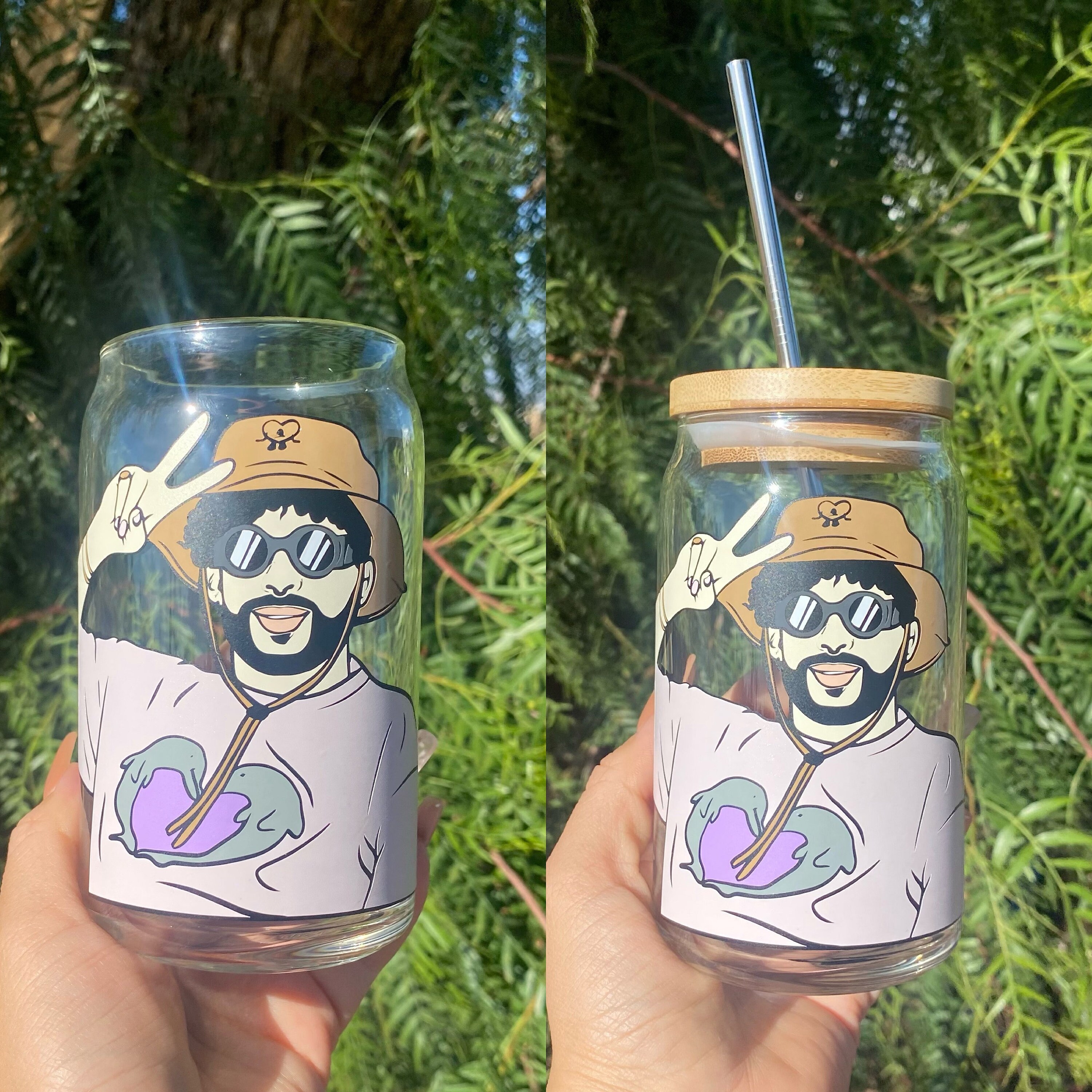 Bad Bunny Beer Glass Can, Un Verano Sin Ti, Bad Bunny Cups, Bad Bunny Merch, Moscow Mule, Bad Bunny Svg, Libbey Beer Glass Can