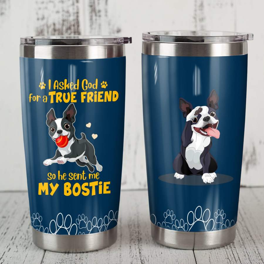 Boston Terrier Dog Steel Tumbler FB0402 69O50