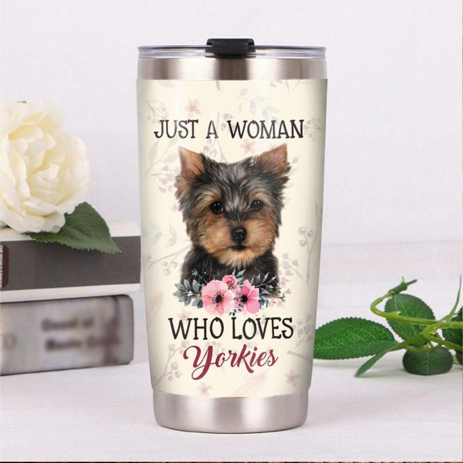 Yorkshire Terrier Dog Steel Tumbler MR1102 68O43