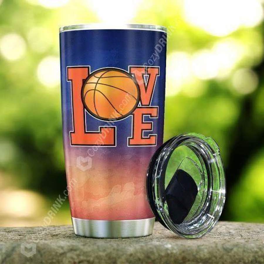 [Tumbler] Love Basketball Stainless Steel Tumbler 582