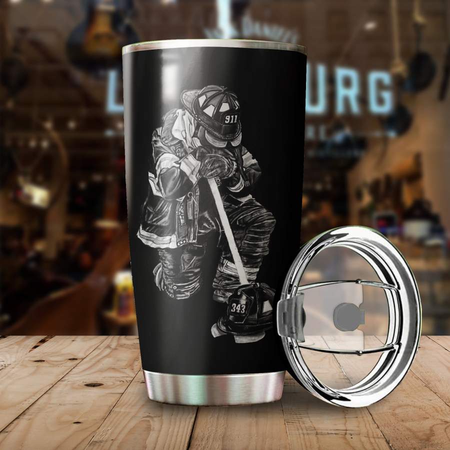 Firefighter’s Prayer Stainless Steel Tumbler