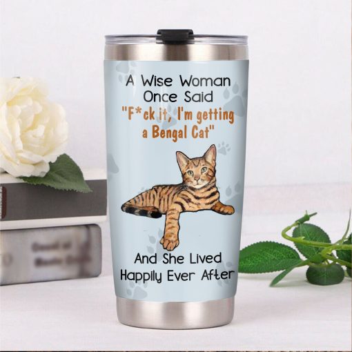 Bengal Cat Steel Tumbler, Best Gifts For Dad, Christmas Gifts For Wife, Mom Christmas Gifts, Gift For Friend, Gift For Mother, Dad Day Gifts