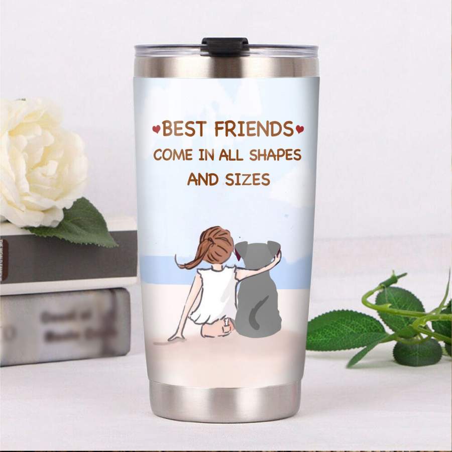 Miniature Schnauzer Dog Steel Tumbler MR1002 69O49