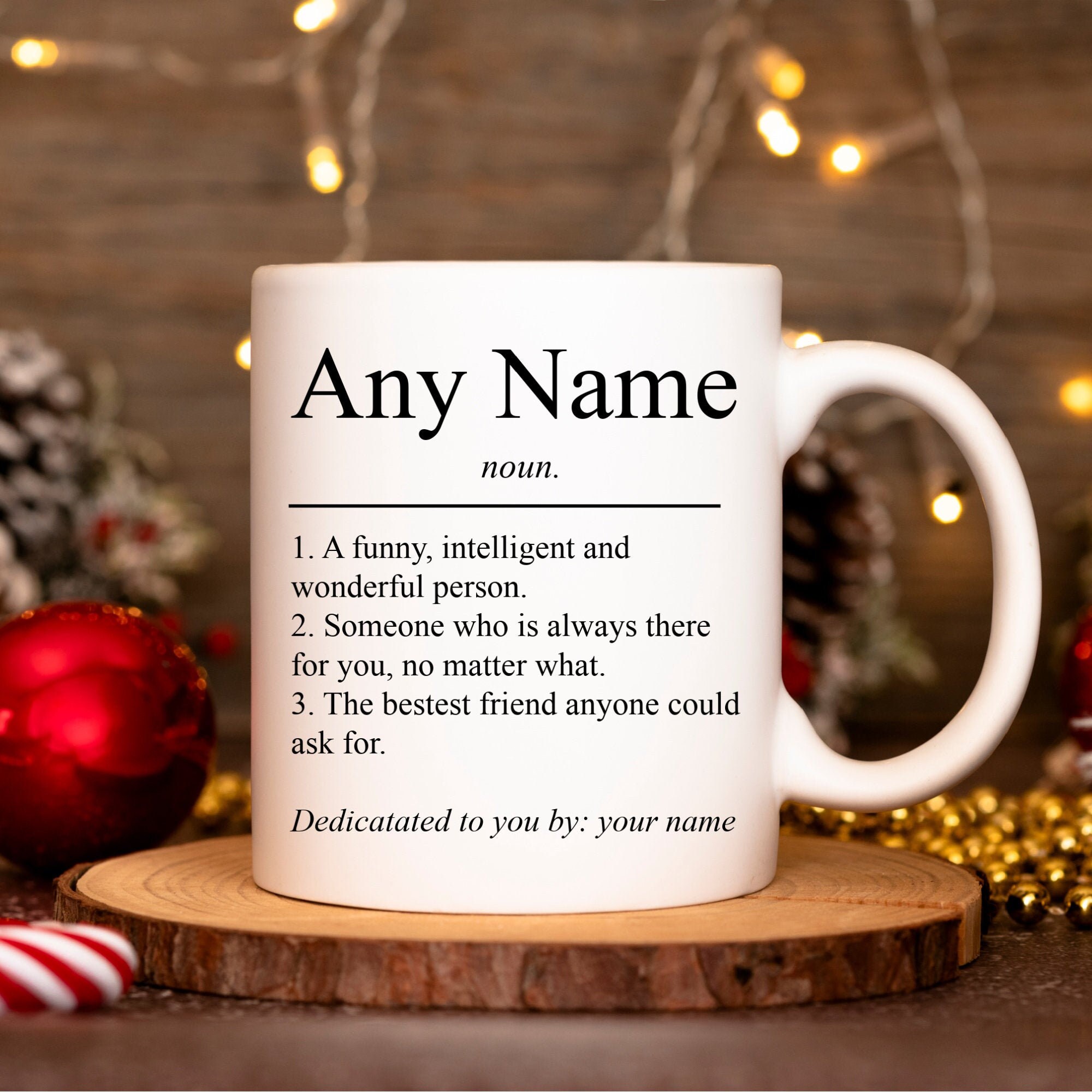 Best friend definition: Coffee Mug, personalized, custom gifts, gifts, custom best friends, name meaning, bff