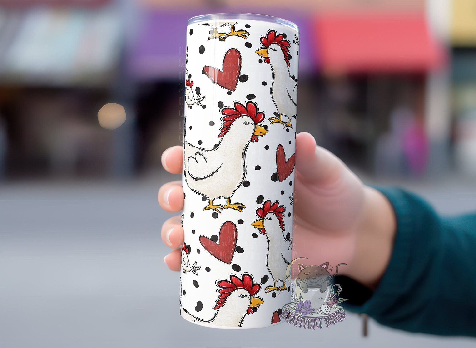 Chicken Tumbler | Chicken Cup | Personalized Chicken Mug