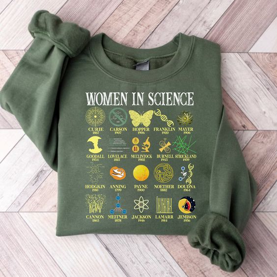 Retro Women in Science T-Shirt