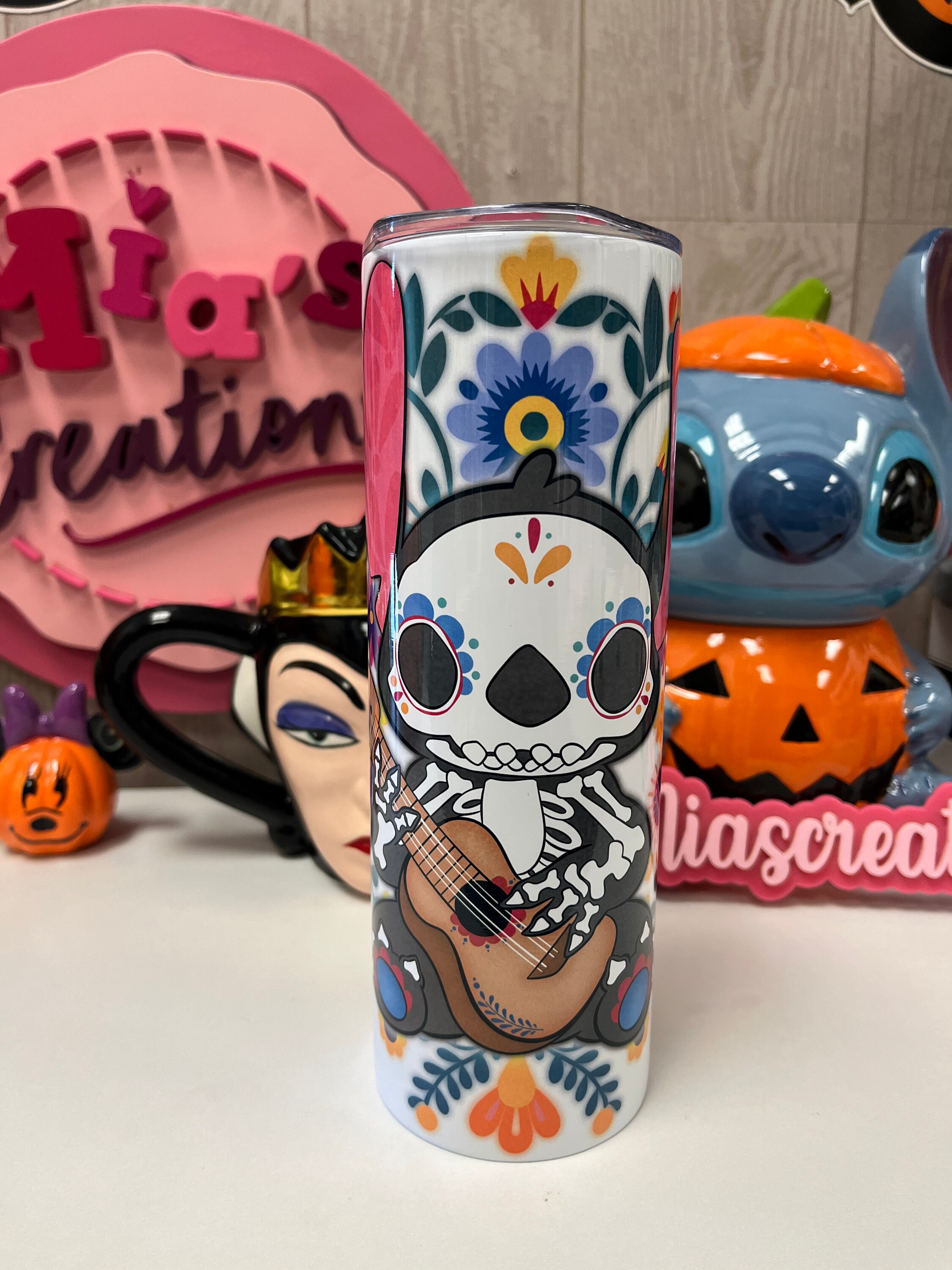 Stitch coco custom tumbler, Stitch coco tumbler