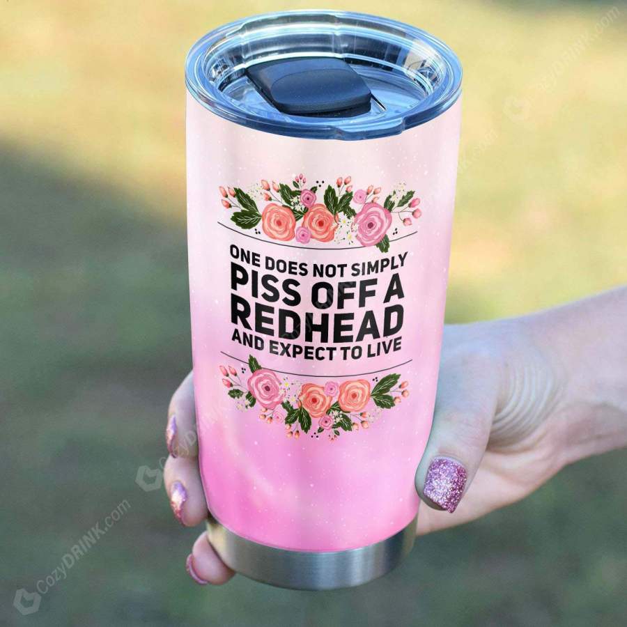 One Does Not Simply Piss Off A Redhead Stainless Steel Tumbler L22A3