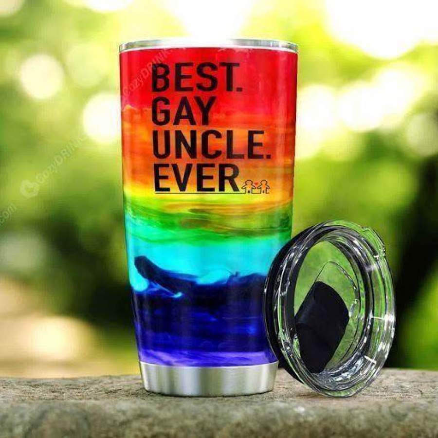 [Tumbler] Best Gay Uncle Ever Stainless Steel Tumbler 960