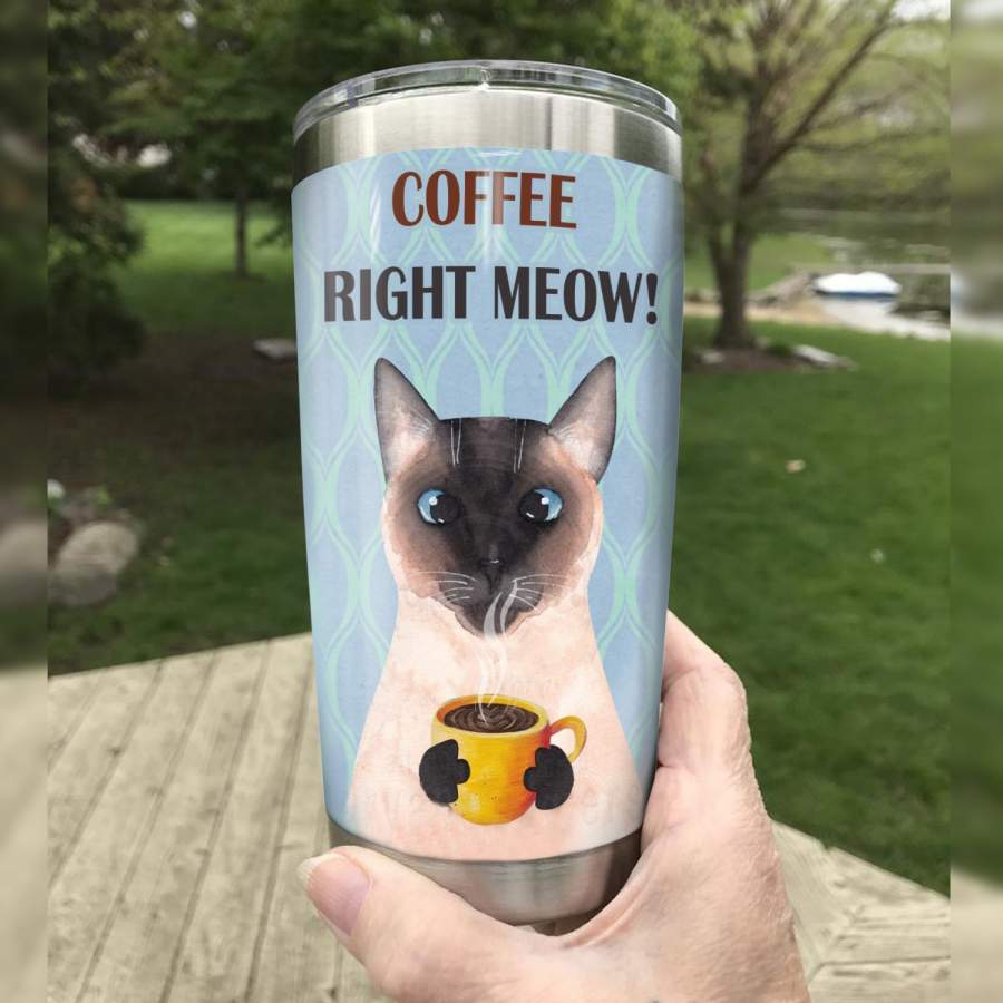 Siamese Cat Steel Tumbler MR1702 70O43