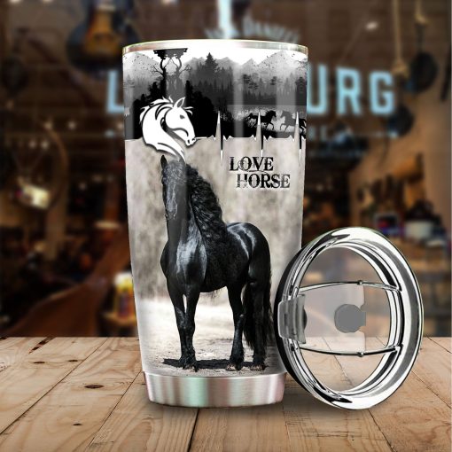 Beautiful Horse Stainless Steel Tumbler, Gift For Wife, Mother’S Day Gifts For Grandma, Dad Day Gifts, Birthday Gift Ideas, Gift For Friend