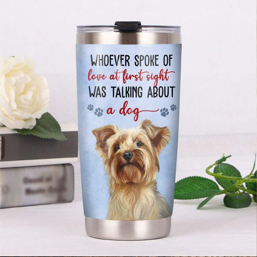 Yorkshire Terrier Dog Steel Tumbler MR1101 71O56