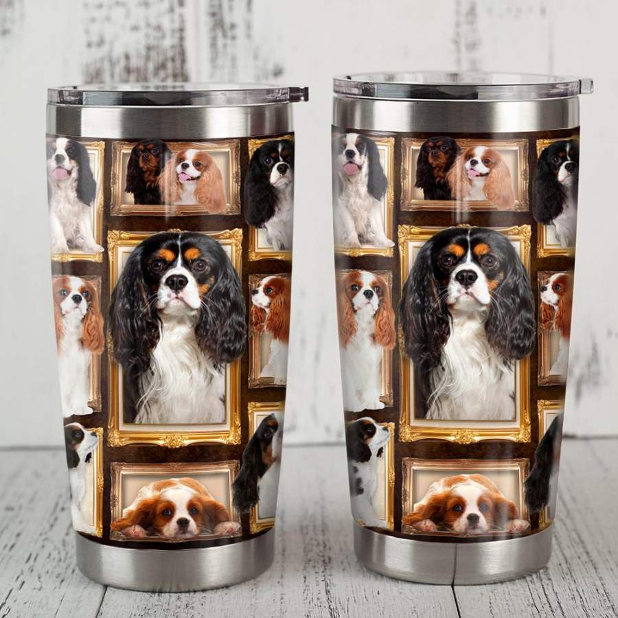 Cavalier King Charles Spaniel Dog Steel Tumbler FB1005 69O52