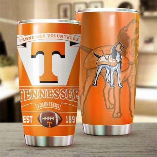 Tennessee Volunteers Smokey Orange Tumbler 20Oz