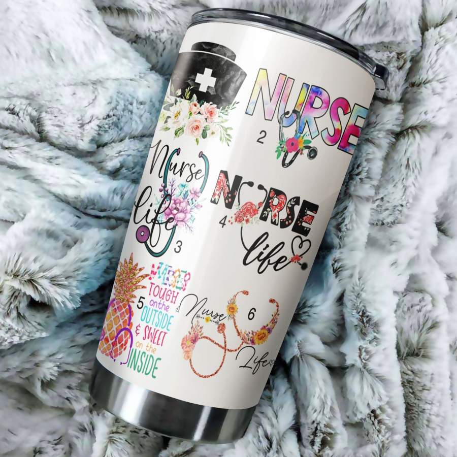 Nurse Art Stainless Steel Tumbler