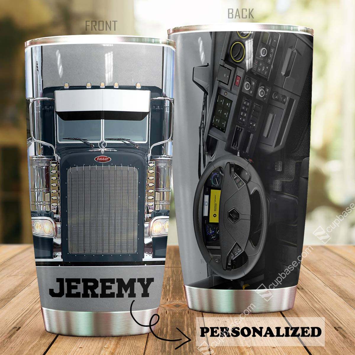 3D Truck Personalized Tumbler T69T9