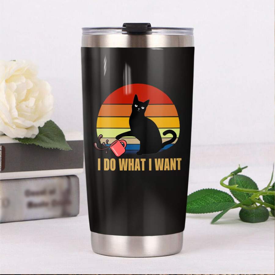 Black Cat Steel Tumbler MR1705 70O59