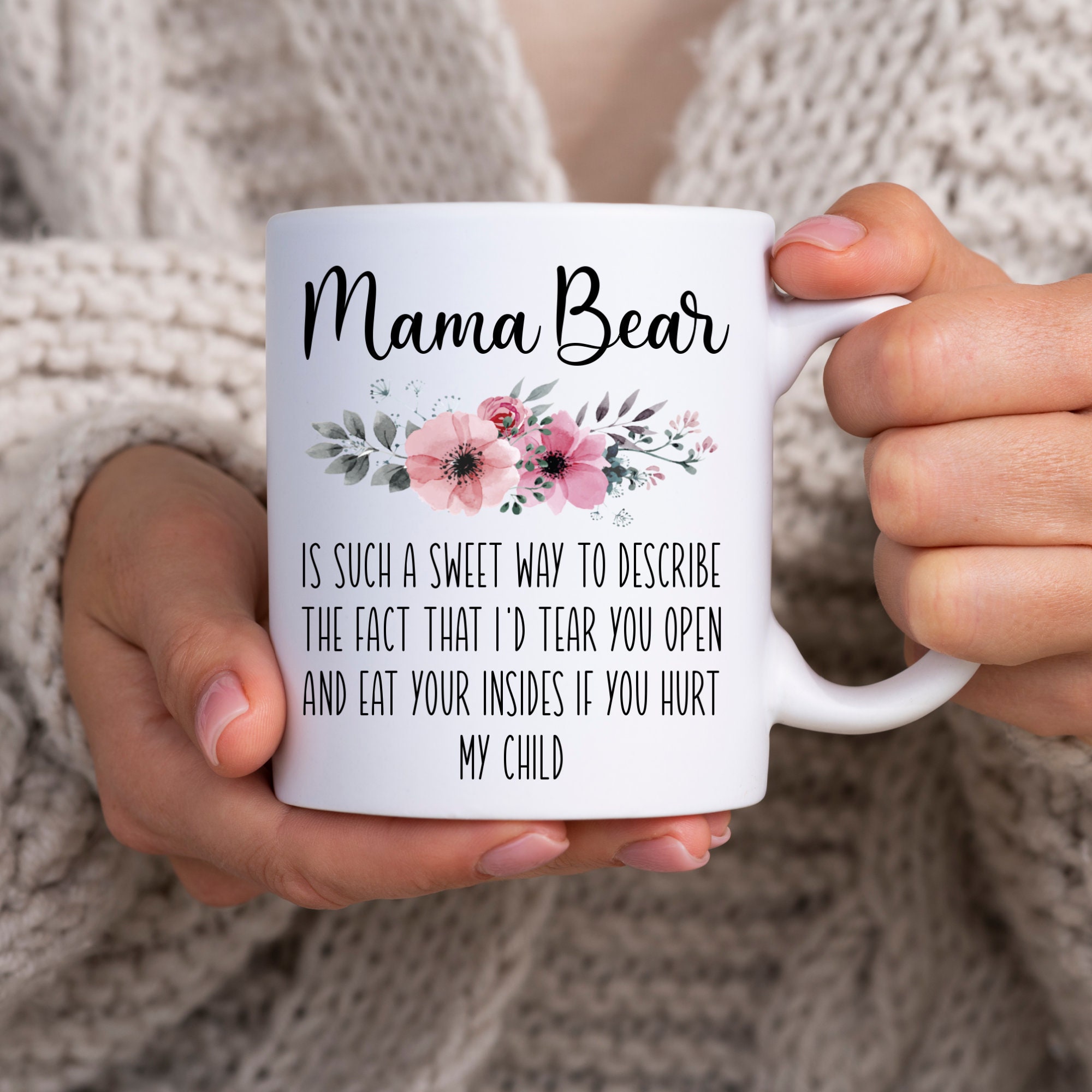 Mama Bear coffee mug, mama bear, gift for mom, Mothers Day gift, mama bear mug, mom coffee mug, mom gift, baby shower gift, new mom gift