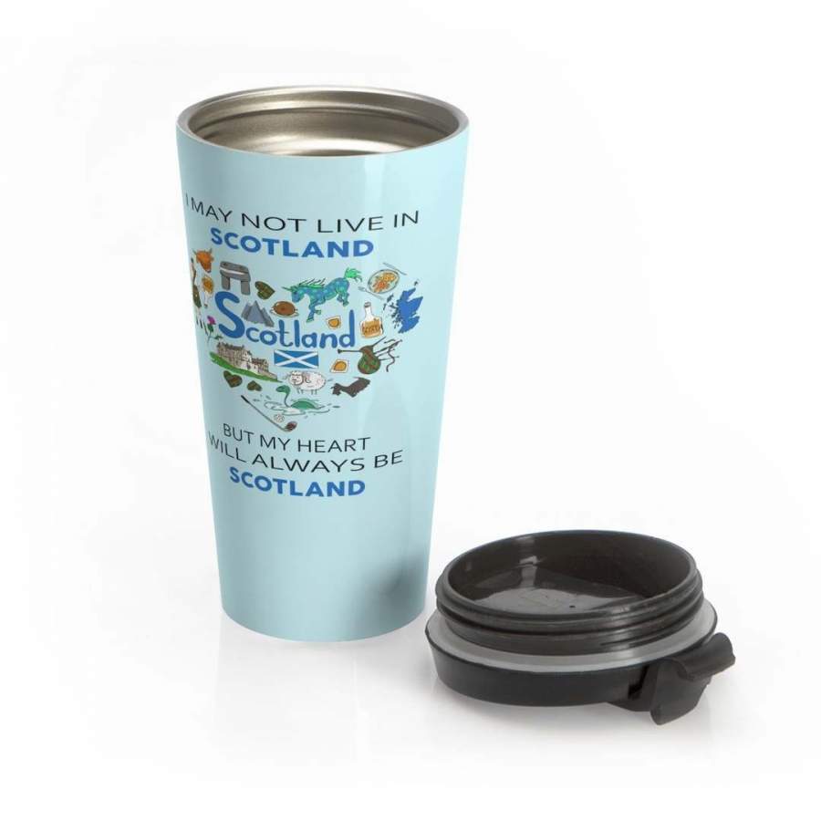 Scotland CL15100112MDT 16oz 20oz Travel Mug Vacuum Sealed Tumblers