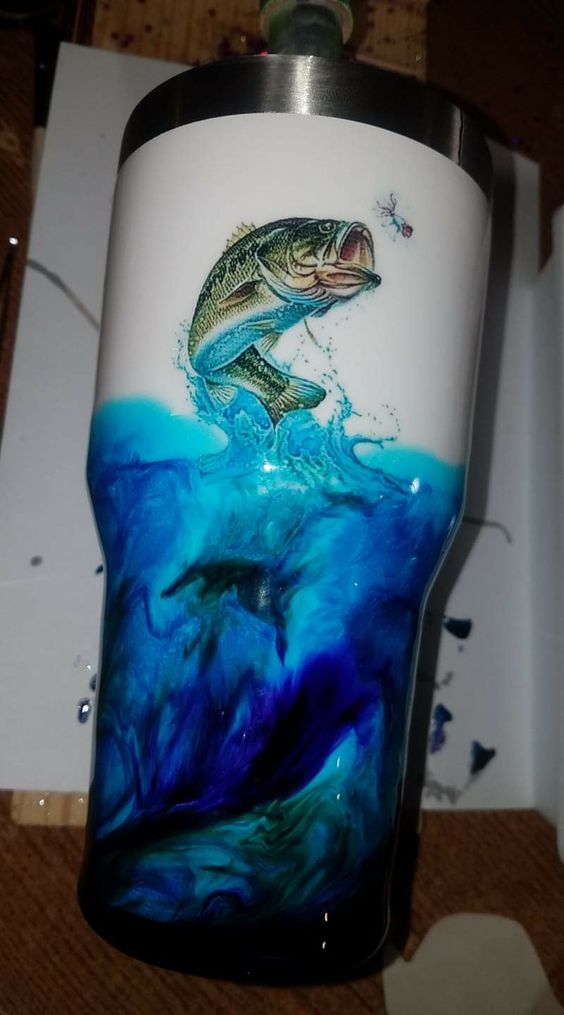 Bass Fishing Tumbler