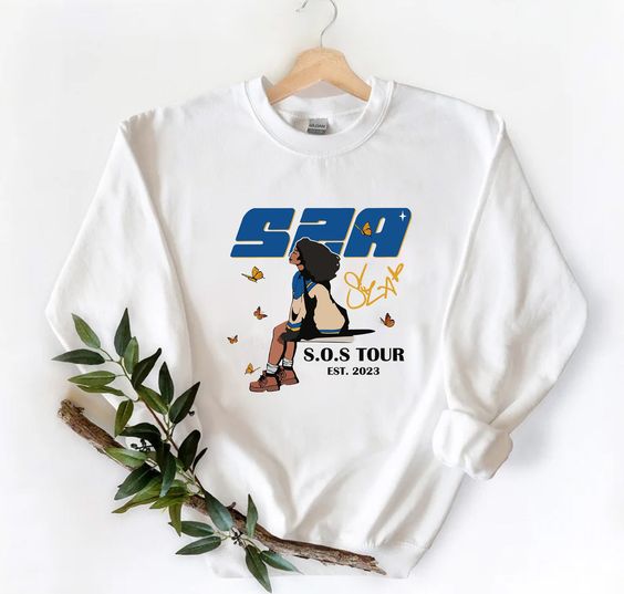 SZA SOS Tour T-shirt, SOSTour Columbus Sweater for womens, Sza Merch 2023 Shirt