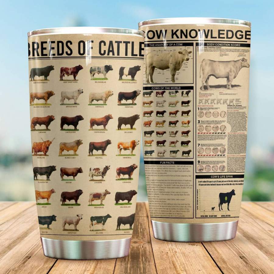 Cattle Breeds Ofcattle Hoodie Tumbler