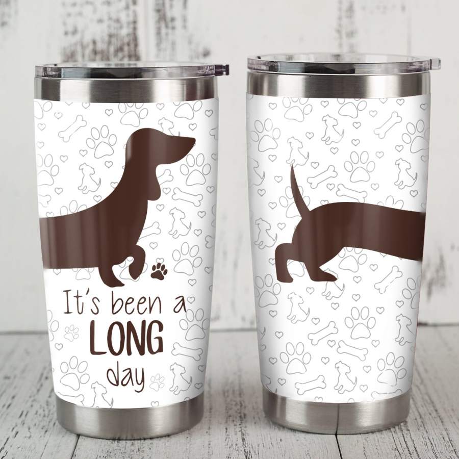 Dachshund Dog Steel Tumbler JR1603 82O34