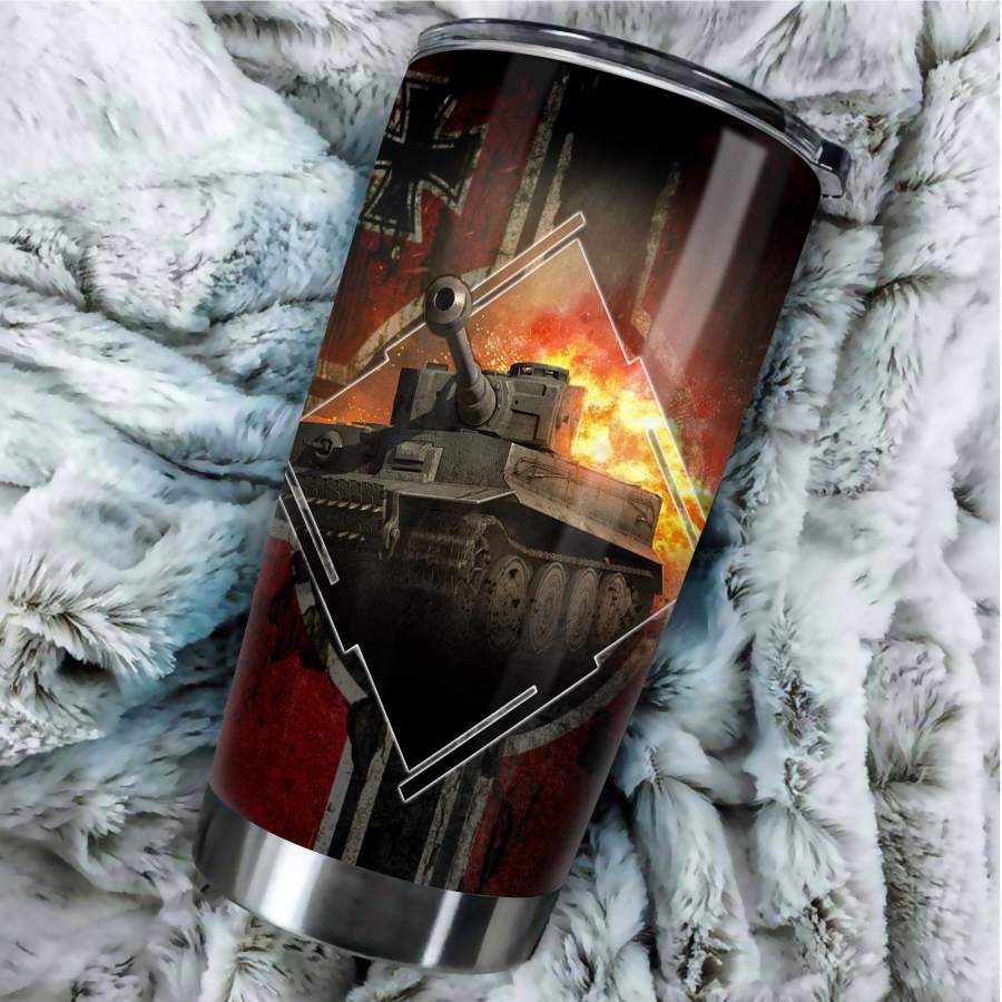 Tiger Tank Stainless Steel Tumbler