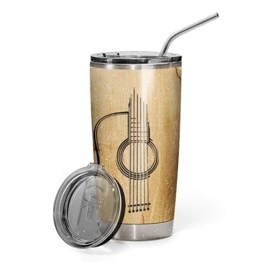 3D Guitar Custom Name Design Vacuum Insulated Tumbler, Gift Ideas For Dad, Valentine Gift For Boyfriend, Gift For Grandparent, 60Th Birthday Ideas