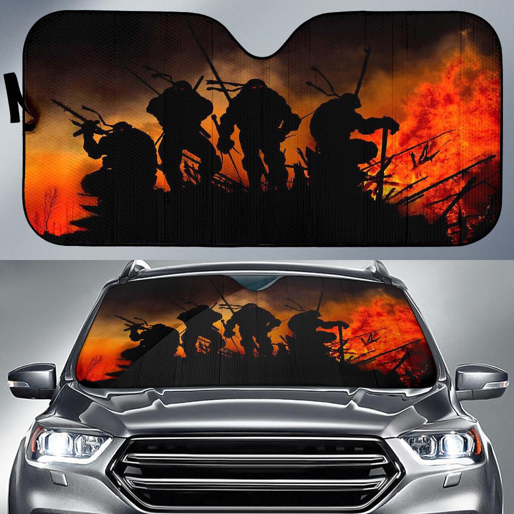 Teenage Mutant Ninja Turtles Car Sun Shades 1