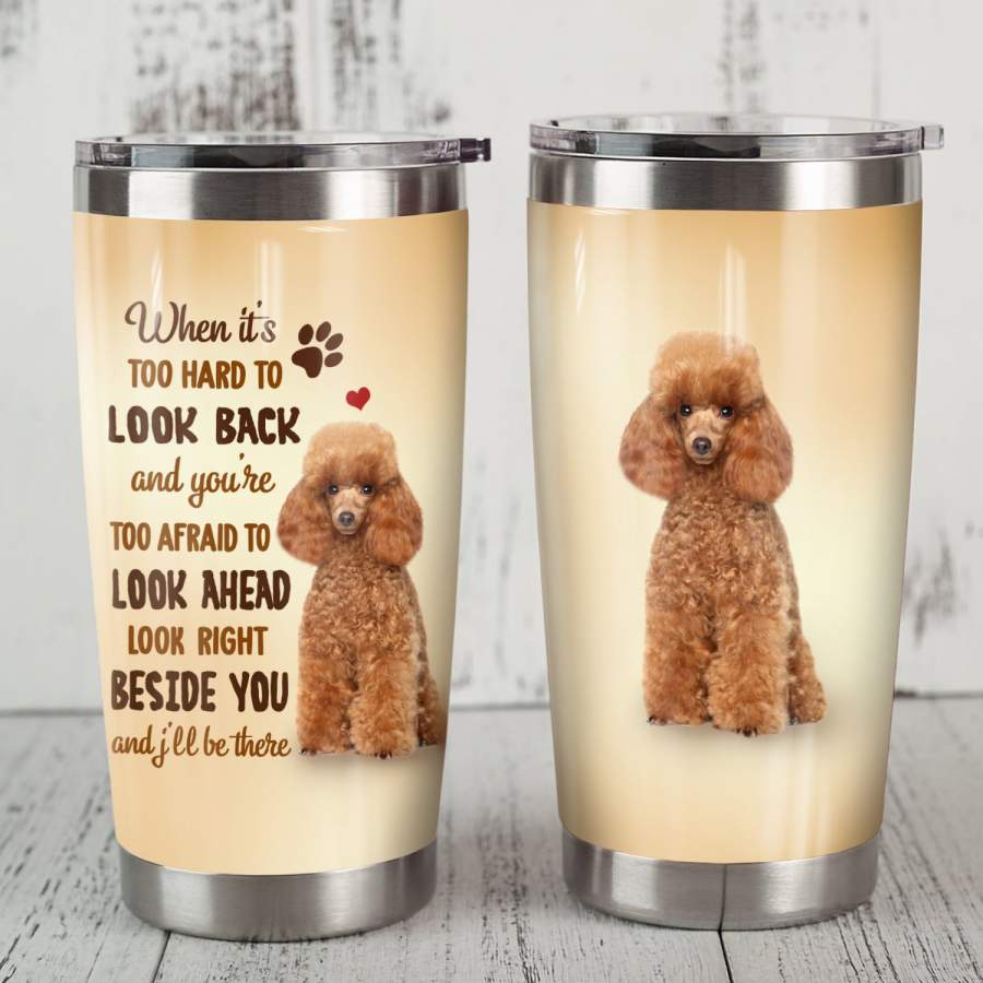 Poodle Dog Steel Tumbler FB0610 67O50