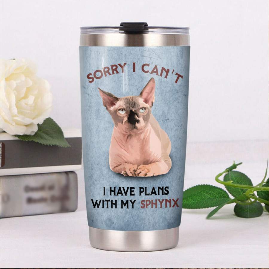 Sphynx Cat Steel Tumbler MR1802 70O49