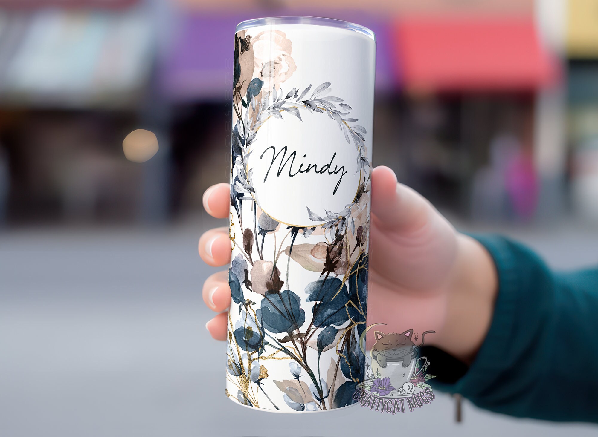 Personalized Name Tumbler | Custom Travel Tumbler | Gift for Mom