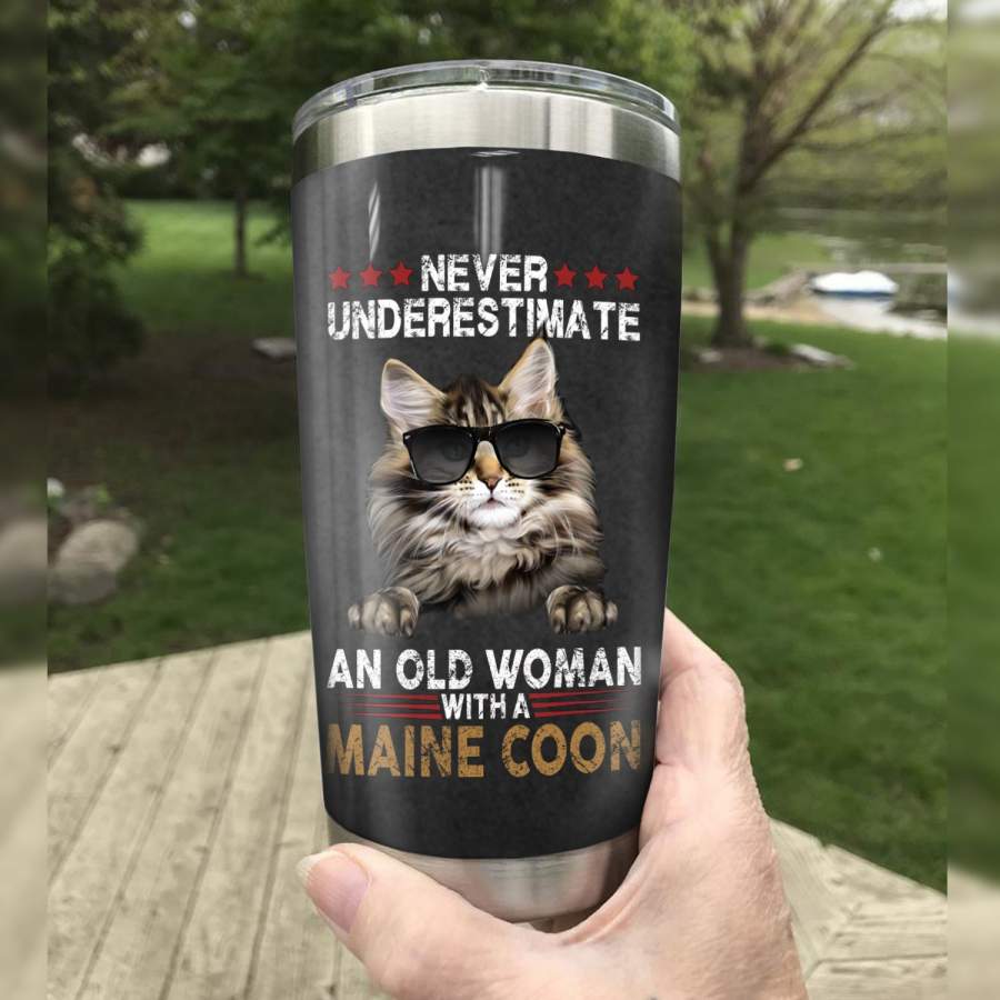 Maine Coon Cat Steel Tumbler MR1701 70O31