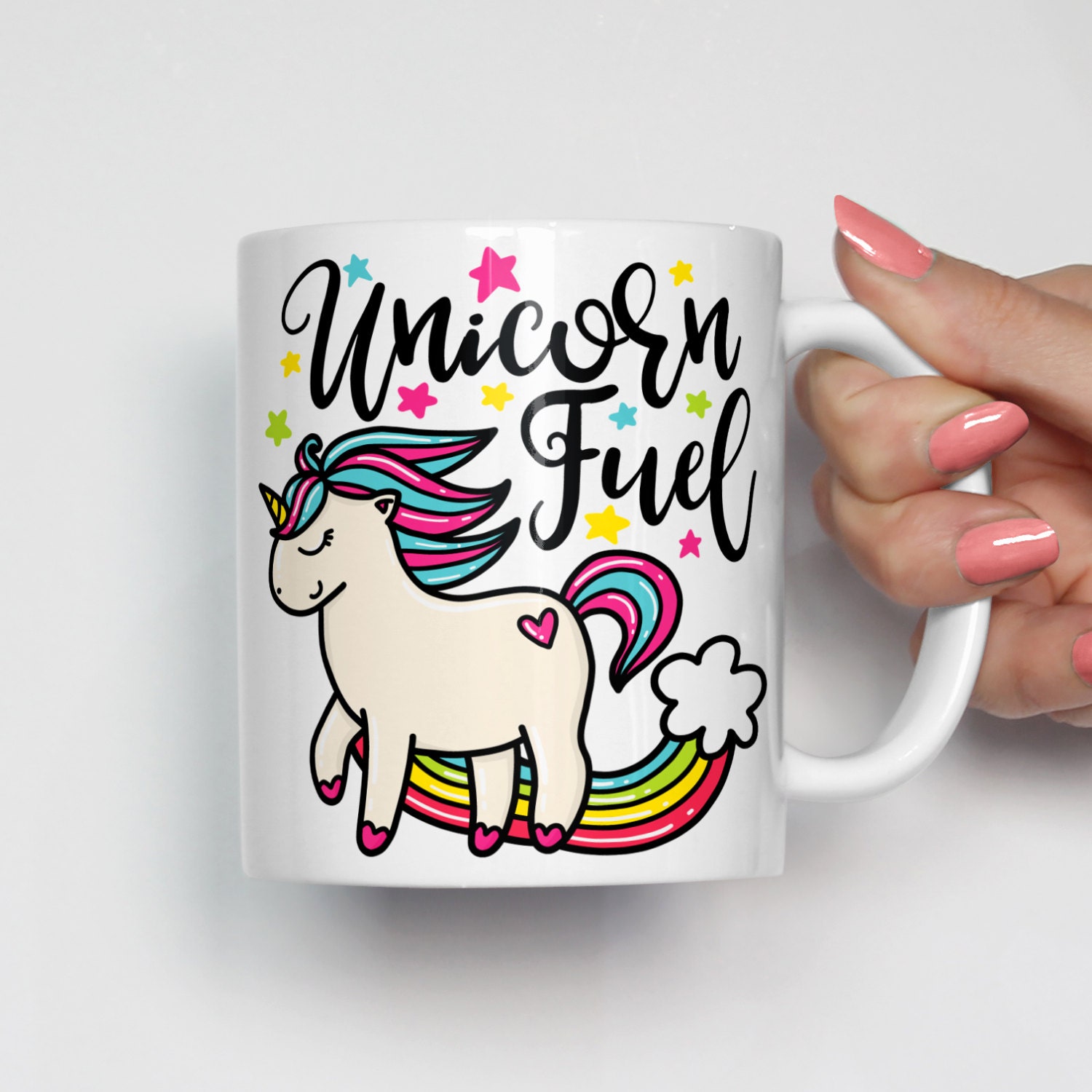 Unicorn Mug, Unicorn Coffee Mug, Unicorn Fuel, Unicorn Gift, Cute Mugs, Cute Coffee Mugs, Funny Mug, Funny Coffee Mug, Mug Gift 0366