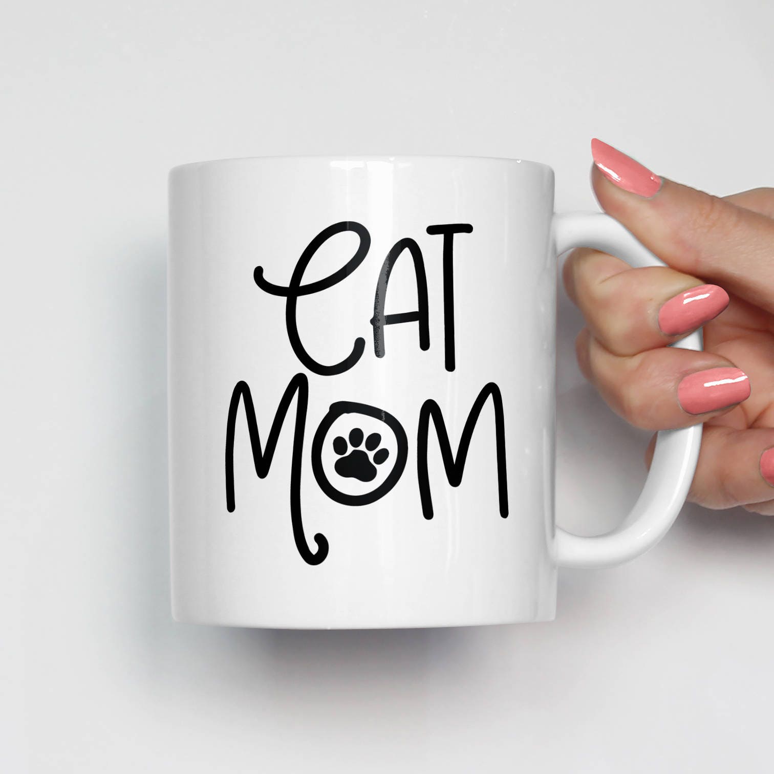 Cat Mom Mug, Cat Lover Mug, Funny Mugs for Her, Funny Cat Mug, Girlfriend Gifts, Crazy Cat Lady Mug,Cat Gifts For Her,Mothers Day Gifts 0599