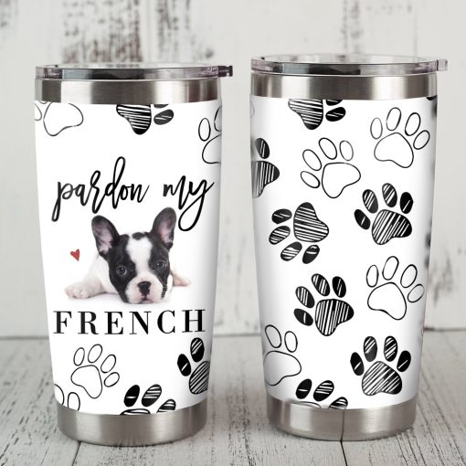 French Bulldog Steel Tumbler, Birthday Gift Ideas, 40Th Birthday Gift Ideas, Gift Ideas For Wife, Gifts To Grandpa, Gift For Husband