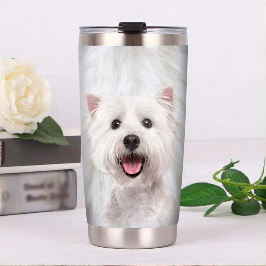 Westie Dog Steel Tumbler MR1104 68O52