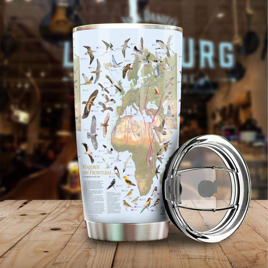 Bird migration Stainless Steel Tumbler