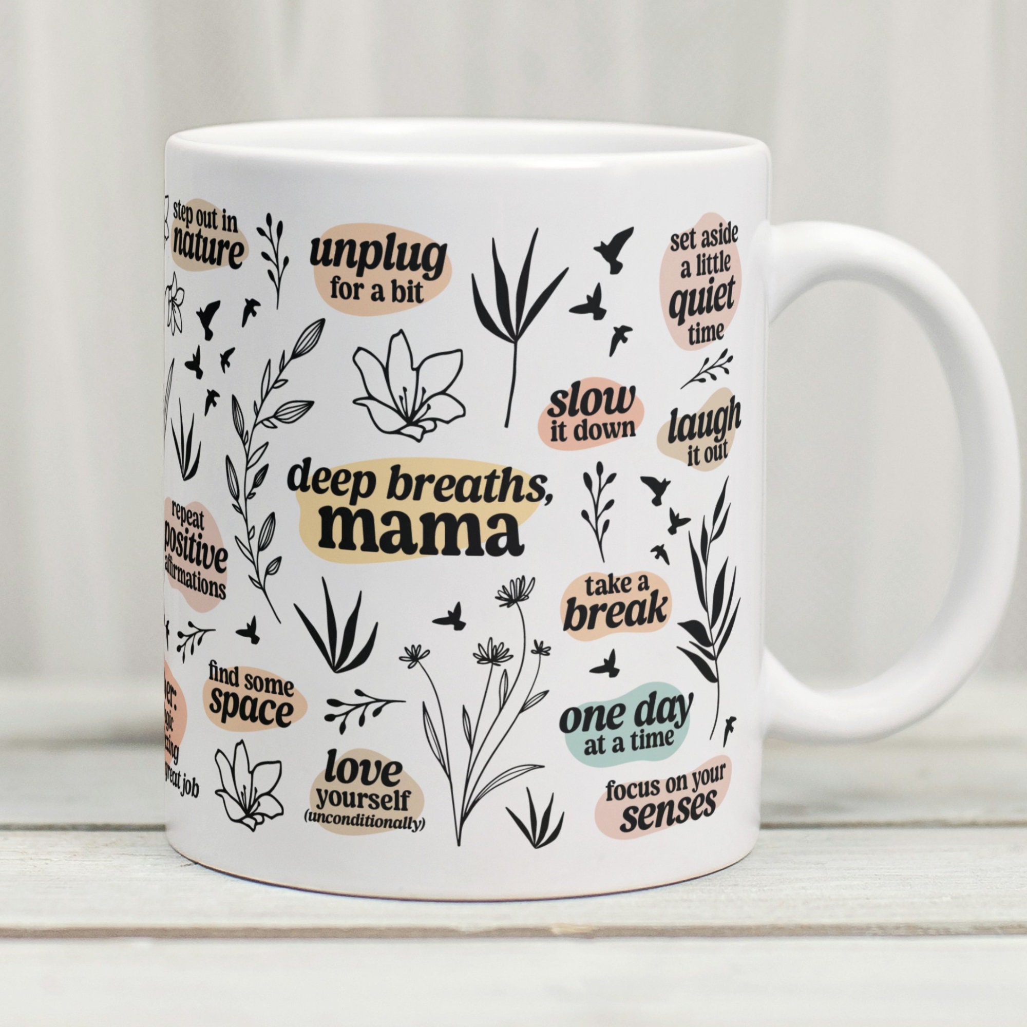 Mama Mug, Mug Mama, New Mum Mug, New Mom Mug, Mother’s Day Mug, Self Love Mug, Mum Birthday Gift, Mum Present, Mug For Mom, Motherhood Gift