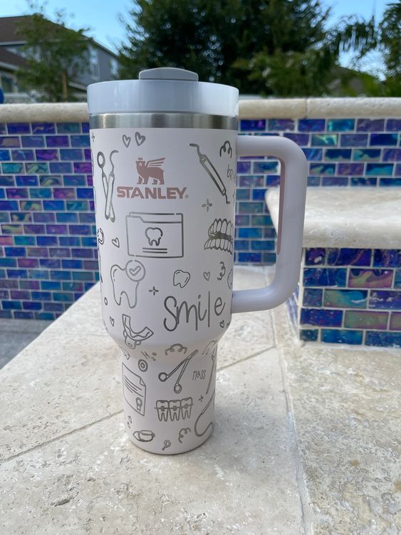 Dental Work Stanley Quencher H20 Travel Tumbler